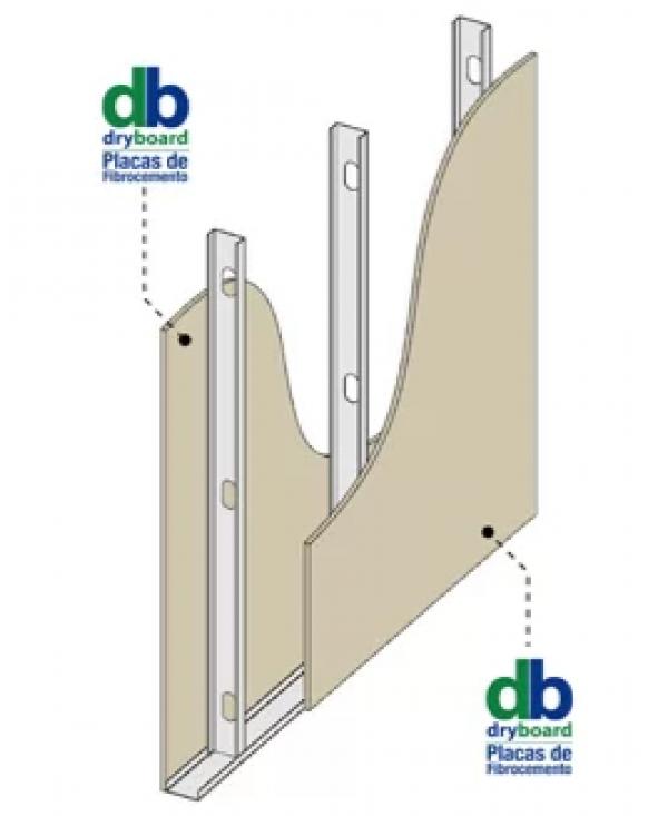 Calcular muro en placa de fibrocemento dryboard – 2 caras